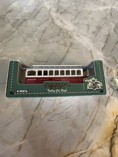 Anheuser Busch Die Cast Trolley Car Bank by ERTL 1994 NIB