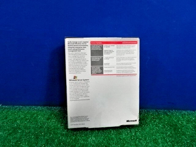 Brand New Sealed Microsoft Operations Manager 2005 Workgroup Edition 10 cal - Image 2 of 4