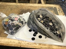 ✅ STOCK  PEZZI DECOUPAGE FAI DA TE GADGET NESPRESSO CAPSULE SCHIACCIATE ARTE