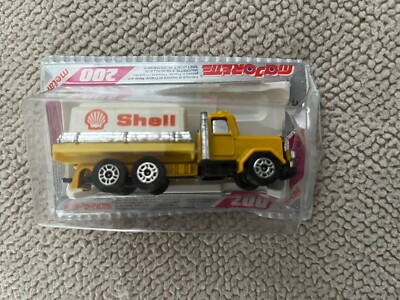 Vintage 1990er Majorette Shell Tankwagen / versiegelt