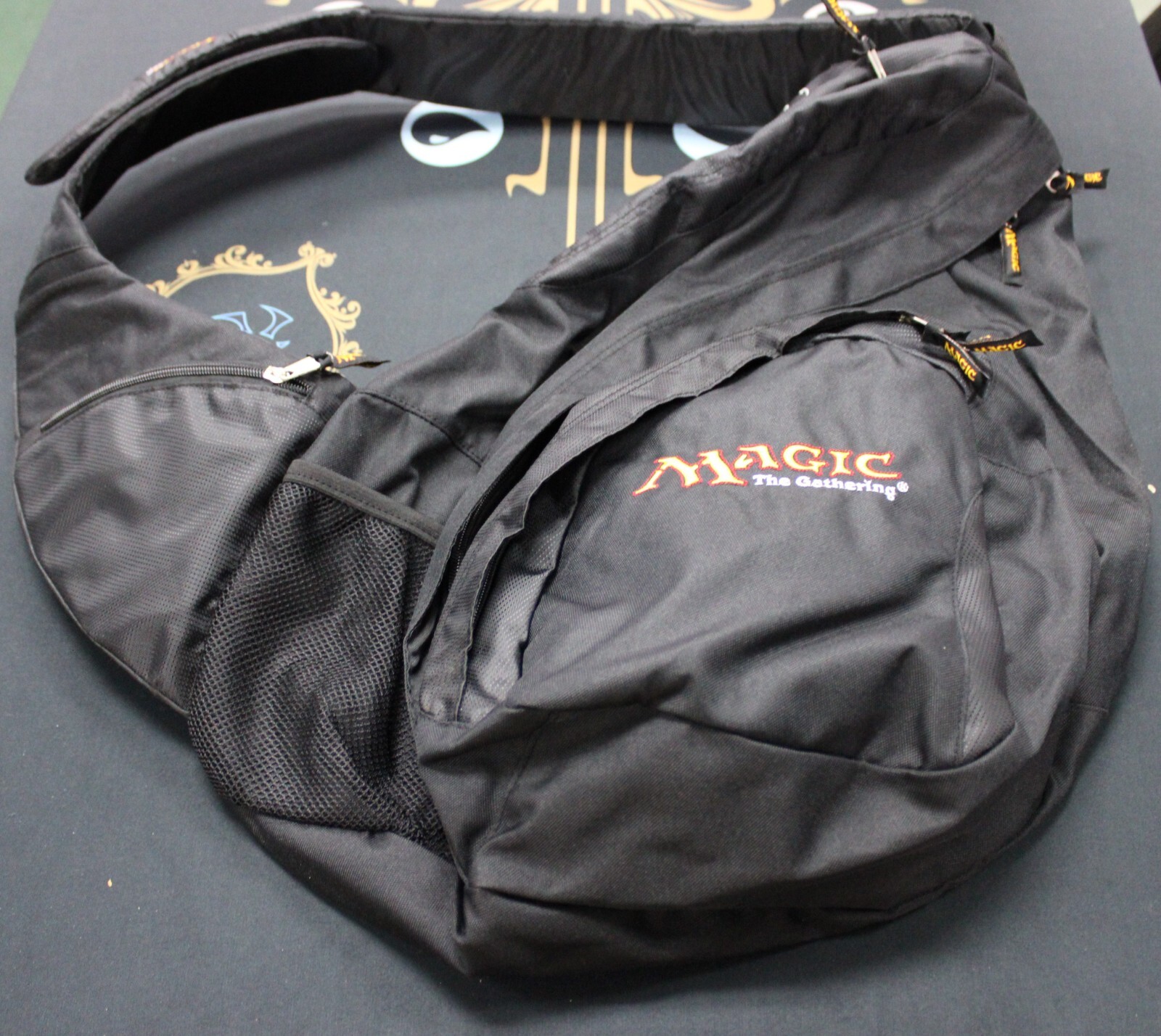 Magic the Gathering MTG embroidered tournament sling bag shoulder backpack