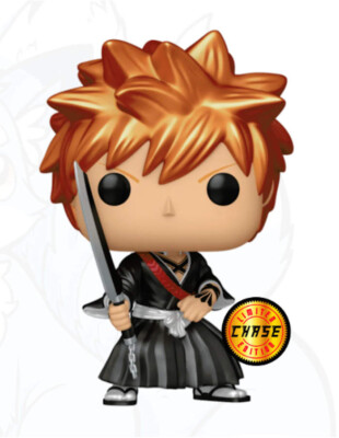 FUNKO POP ANIME MANGA BLEACH ICHIGO FB SHIKAI CHASE 1610 VINYL FIGUR NEU!