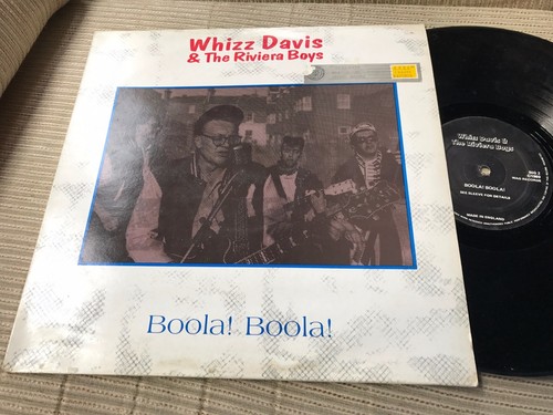 WHIZZ DAVIS & THE RIVIERA BOYS - BOOLA BOOLA 12" LP UK WAG 89 NEO ROCKABILLY - Foto 1 di 2