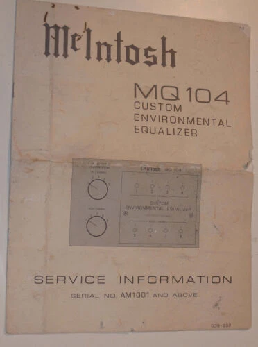 Manuales y documentación de imagen y sonido en inglés