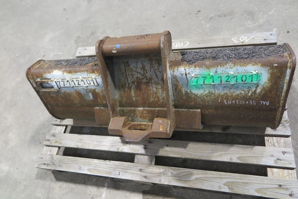 Bagger Minibagger Schaufel Löffel Grabenlöffel Grabenräumer 100cm 44030 - Bild 4 von 4