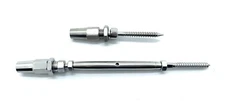Type 316 Stainless Steel Swageless Lag Screw Set for 5/32" Cable Railing