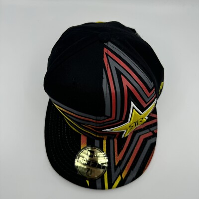 ✨レア✨　90's vintage   Cap y2k NWT Fox Racing x Rockstar x New Era 59FIFTY All Over Print Vintage