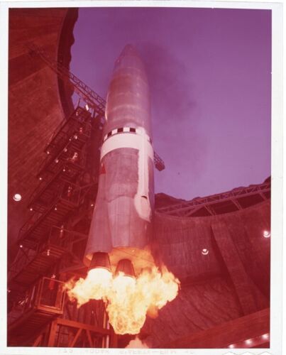 You Only Live Twice James Bond 007 1967 Rocket Launch Original 5x4 Transparency - Picture 1 of 1