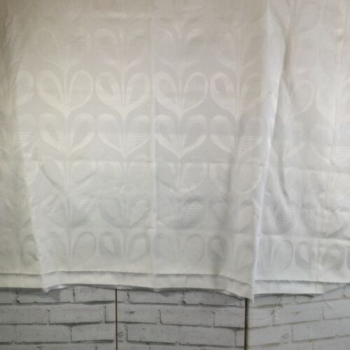 Remnant Jacquard Ivory Fabric 41" L. x 62" W. - Picture 1 of 5
