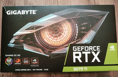 3070ti gaming OC 8G von Gigabyte, DirectX 12 Ultimate, RGB Beleuchtung