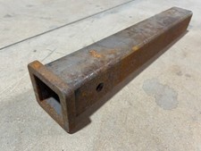 2 Inch X 18 Inch Weld On Raw Steel Trailer Hitch Receiver Tube