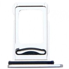 Sim Tray For Apple iPhone 13 Pro / Max Side Card Adapter Silver Gray
