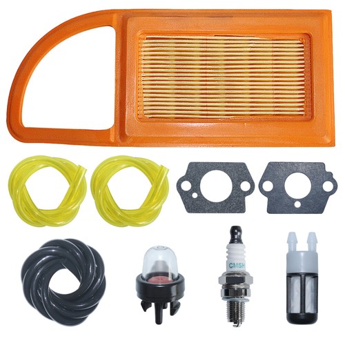 Guarnizione Candela Tubo Filtro Aria Carburante Adatto Soffiatore Stihl BR500 BR550 BR600 - Foto 2 di 6
