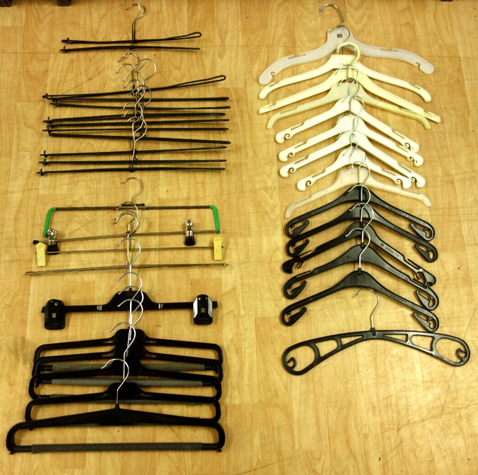 Kleiderbügel 37 St. für Hose Rock Bluse Jacke Anorak Blazer tlw. Kindergrößen