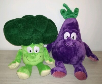 Coop Goodness Gang Plüsch Brokkolo + Melanzana Kuscheltier Lidl peluche