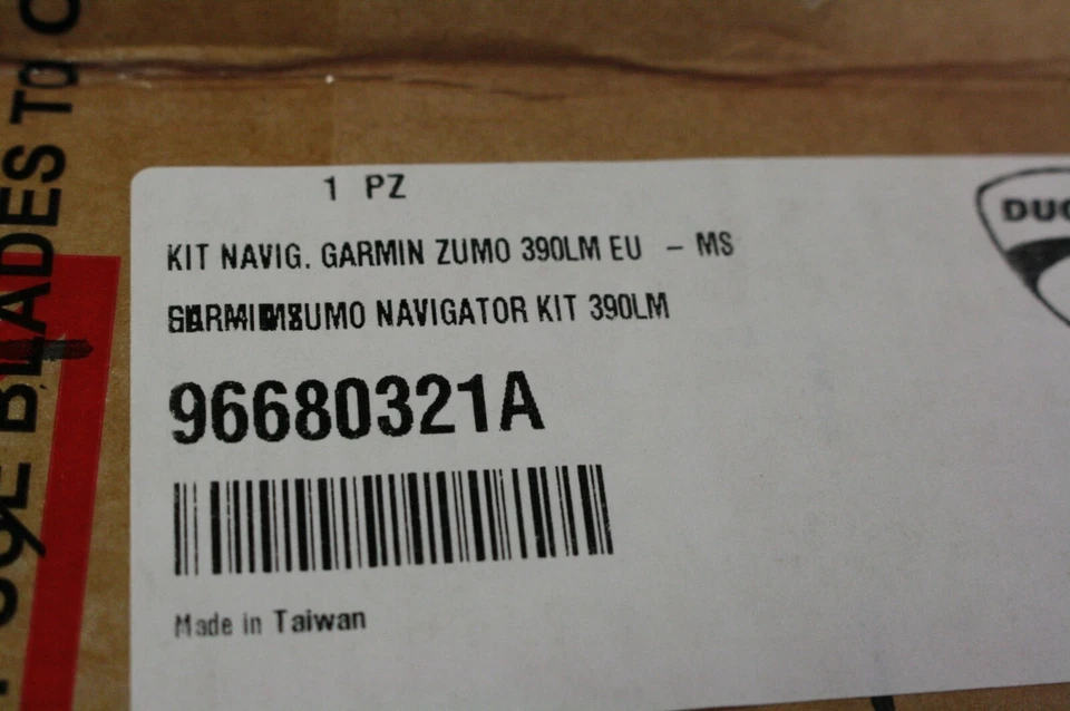 Set Navigator Garmin Zumo 390 Europa für Ducati Multistrada 1200/2014 96680321A - Bild 4 von 4