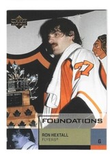 2002-03 Upper Deck Foundations NHL Hockey Ron Hextall #74 NRMT