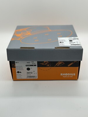 Schleifscheiben 150mm 100x Rhodius SKP V klett ohne Loch Schleif P500 333153