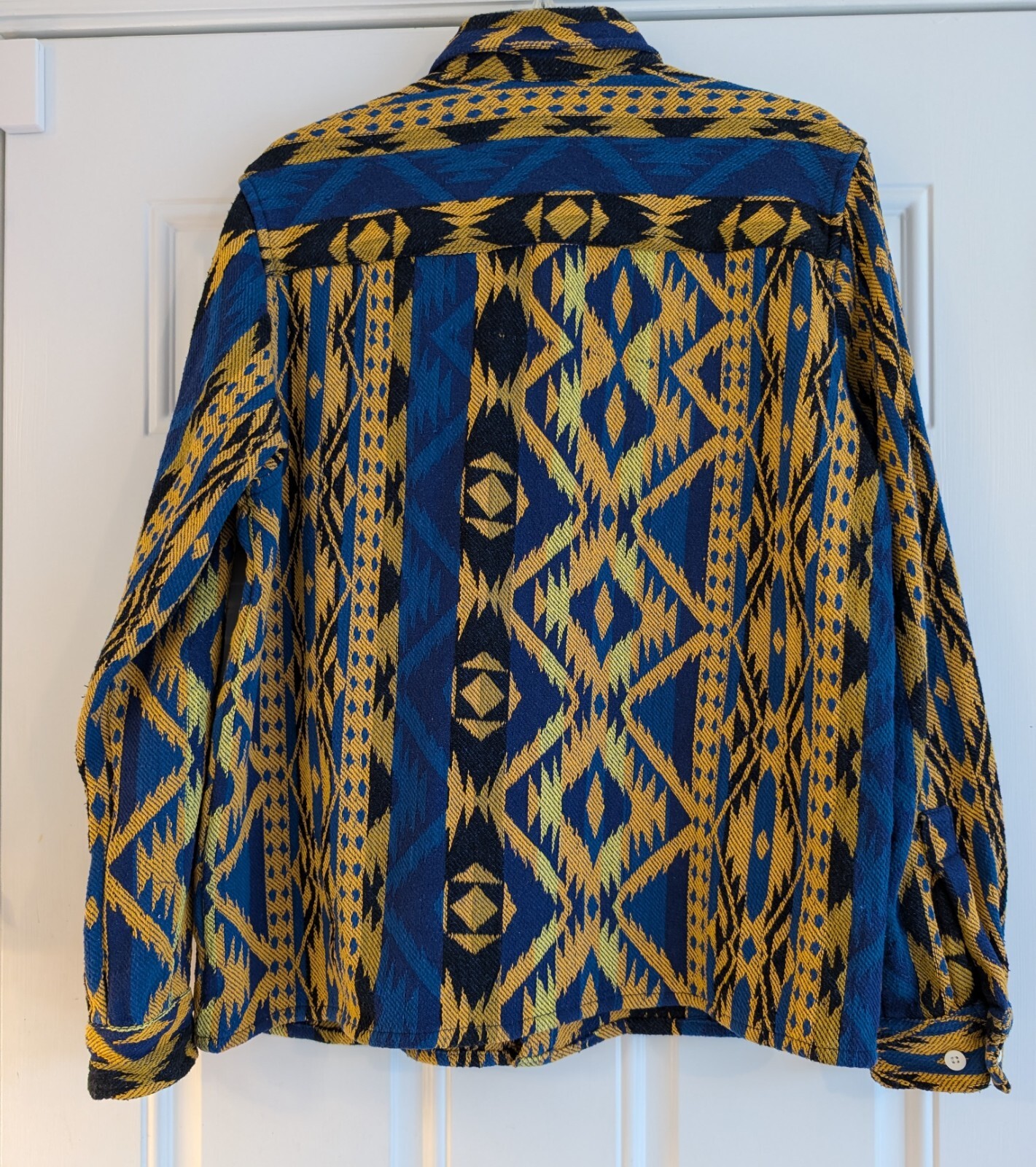 Boohooman Aztec Patterned Tapestry Overshirt Jack… - image 5