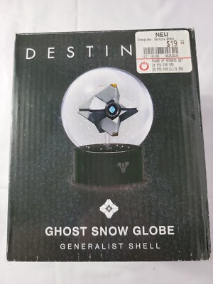 NEW DESTINY 2 GHOST SNOW GLOBE BUNGIE LIMITED COLLECTOR'S EDITION  1086/5000 