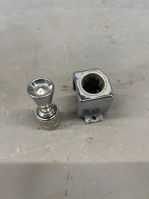 under dash cigarette lighter socket 1967 Ford Galaxie LTD Dash Cigarette Lighter Bracket Element Trim Socket  Knob OE