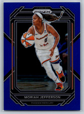 Moriah Jefferson 2023 Panini Prizm WNBA Blue Prizm /175 #76 Phoenix Mercury