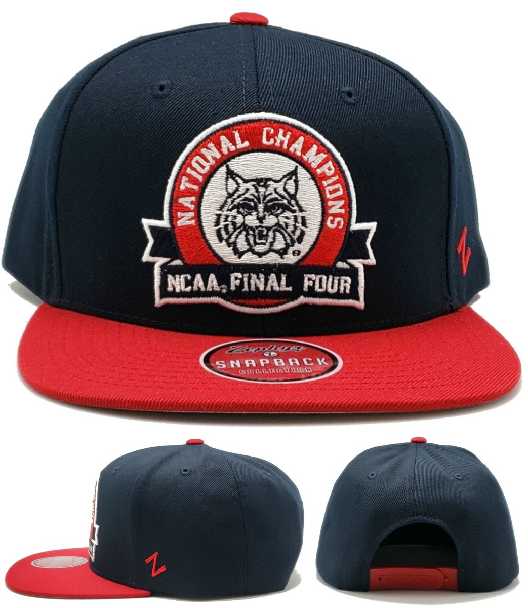 Arizona Wildcats New Zephyr NCAA Final Four Champs Blue Red Era