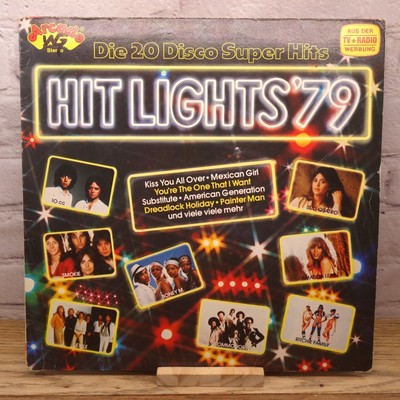 Arcade Hit Lights '79 Vintage 1979 Disco Super Hits Album Vinyl Record 