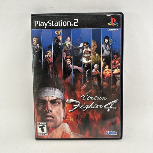 Virtua Fighter 4 - PS2 - Bon état - Complet - pal - Jeux vidéo