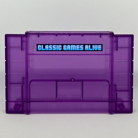 SNES Plastic Case Cart Shell Replacement Highest Quality - Super Nintendo GOLD