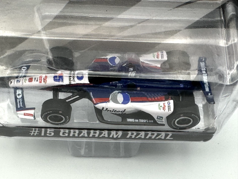 Greenlight IndyCar #15 Graham Rahal, United Rentals, 1:64, nuevo en caja Foto 3 de 4