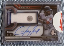 Hanley RAMIREZ🔥2016 Topps Strata Clearly Authentic Relic AUTO #CAAR-HR 37/50 NM