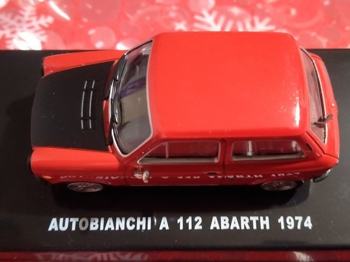 AUTOBIANCHI A112 ABARTH 1974 70 HP 1/43 Limited Edition - Foto 14 di 24