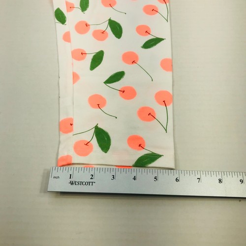 Cat And Jack Girl's Size XXL 18 White Cherry Pants New With Tags - Picture 8 of 10