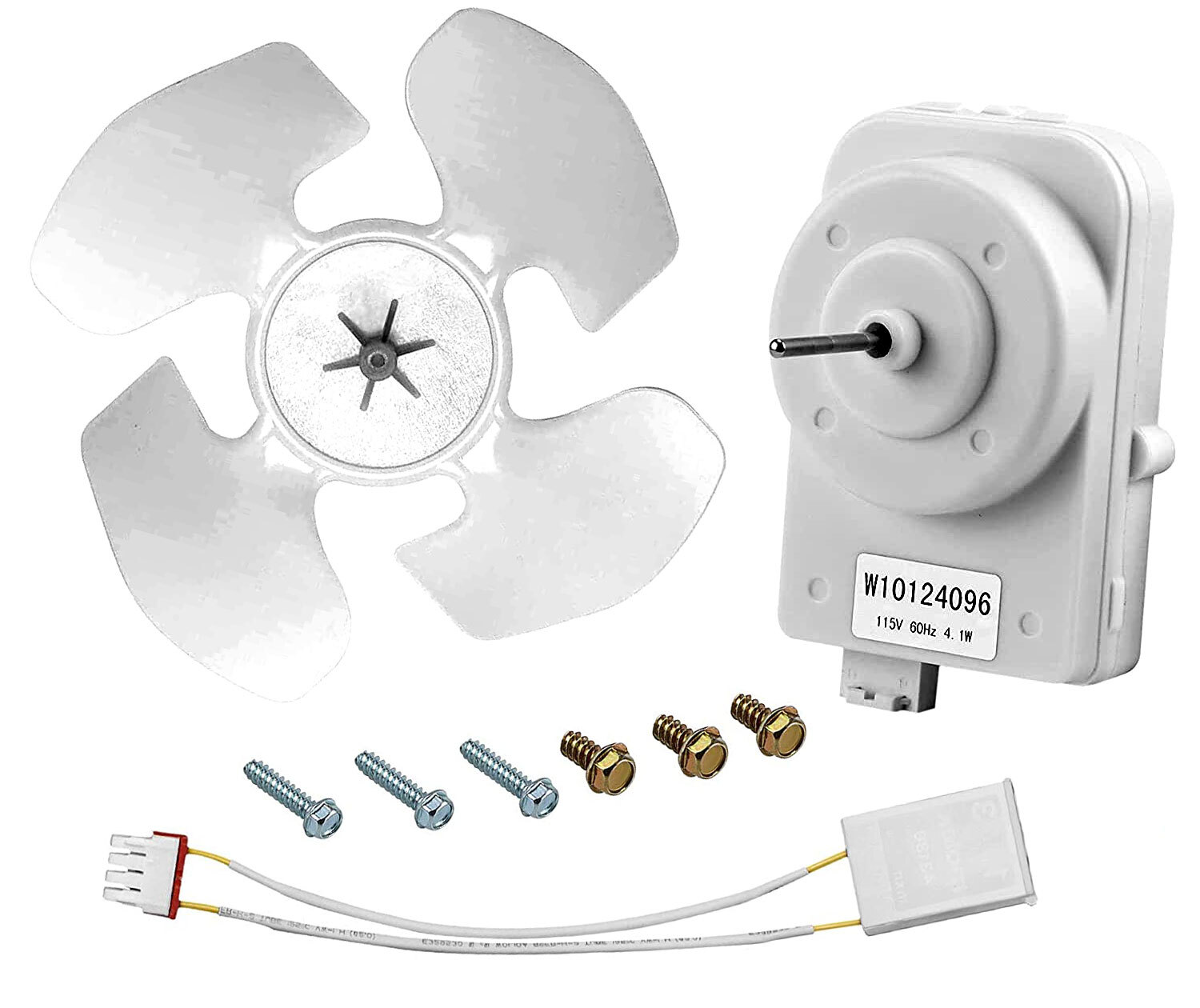 Whirlpool GC3NHAXST00 Refrigerator Condenser Fan Motor Replacement Kit