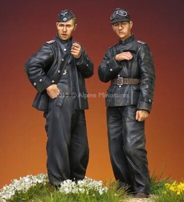 Alpine Miniatures (35207) 1:35 German WSS AFV Crew Set
