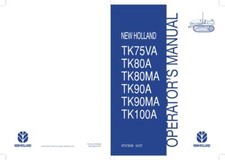 NEW HOLLAND TK75VA,TK80A,TK80MA,TK90A,TK90MA,TK100A,TK_A MANUALE OPERATORE