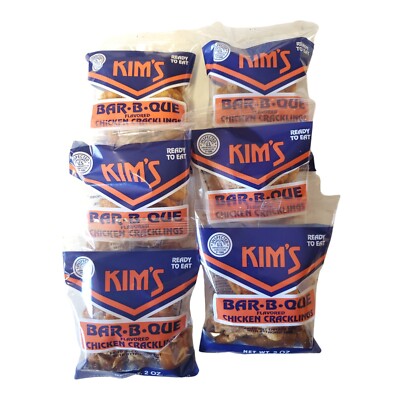 Kim's Chicken Cracklin  BBQ ( 6pk.)