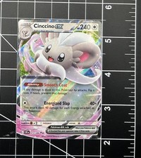 Pokemon Chaos Rising Cinccino ex 73/86 Double Rare