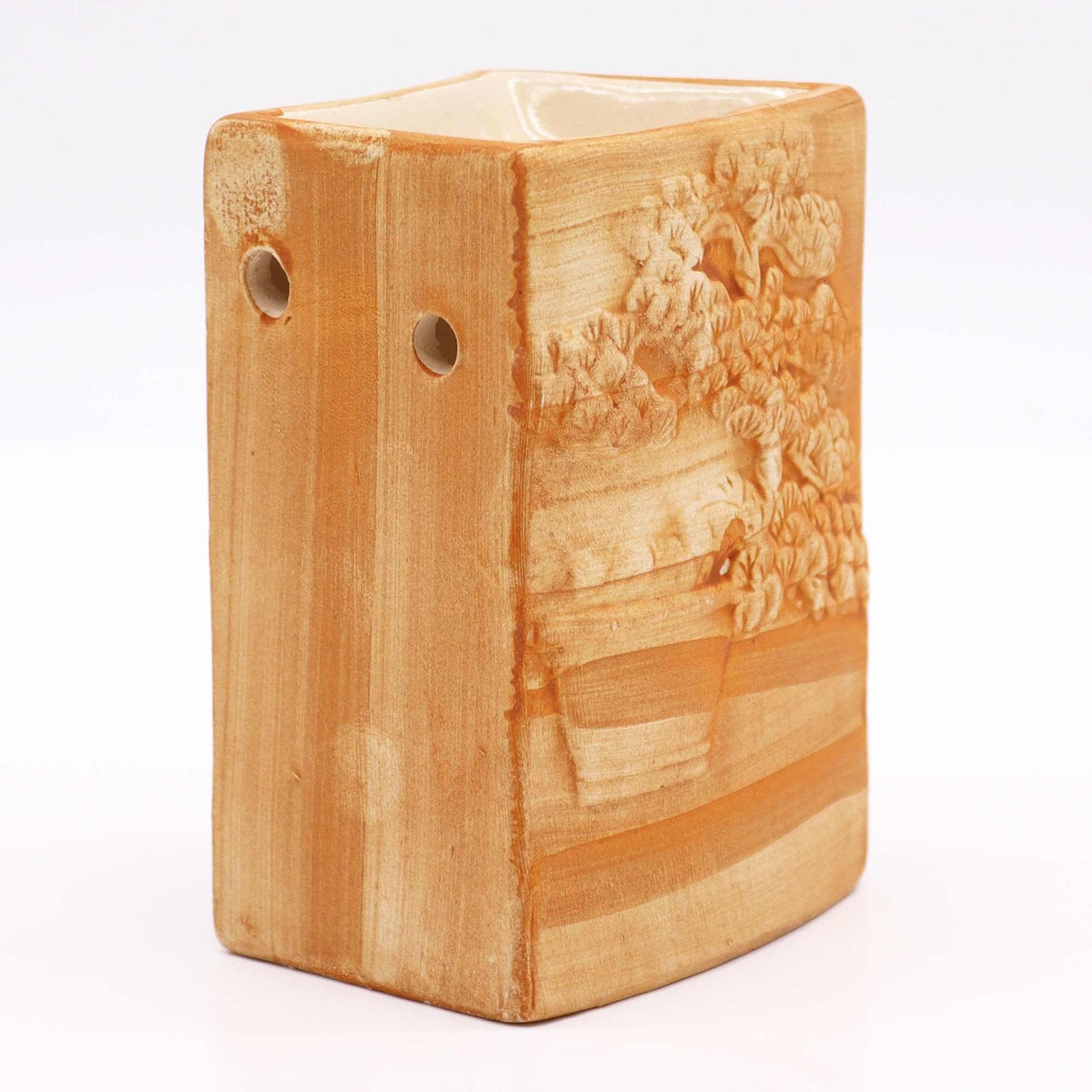 Kdmd Unisex Orange Hand Painted Bonsai Burner - Sand In - Image 2