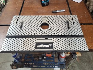 14 X 24 Wolfcraft Aluminum Router Table 