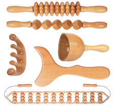 Wood Therapy Massage Kit for Body Sculpting  Lymphatic Drainage