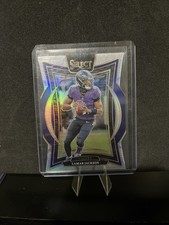 2024 Panini Select - Concourse Lamar Jackson #35 Silver Prizm Die-Cut