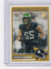 2025 Panini Score Football Derrick Harmon Rookie Steelers RC