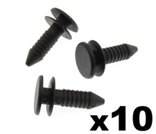 FIT FIAT 10x Rear Door Trim Panel Plastic Clips Door Card Stud DKP5279L