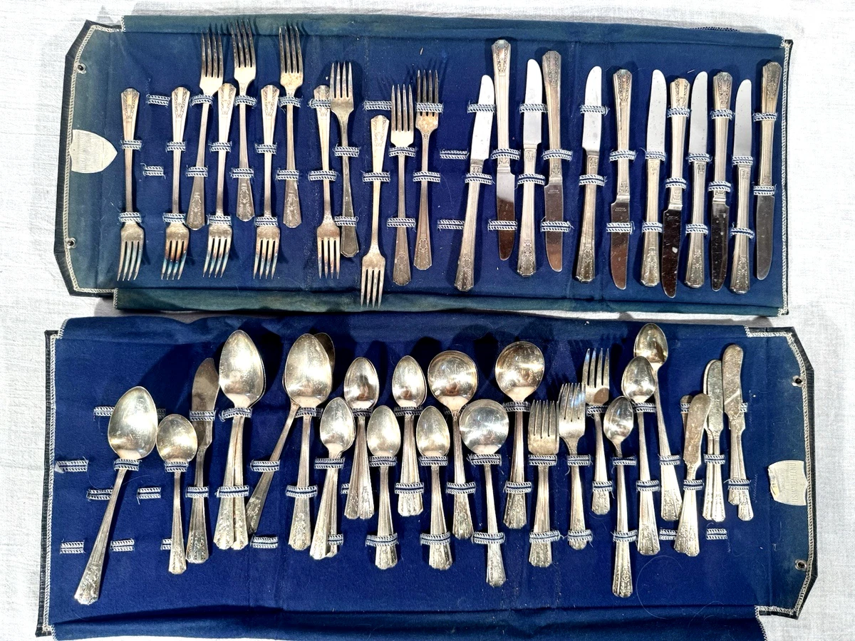激レア 新品未使用 WM.ROGERS＆SON シルバー 銀 コート カトラリー Wm. Rogers & Son Antique US Silver-Plated Flatware for sale | eBay