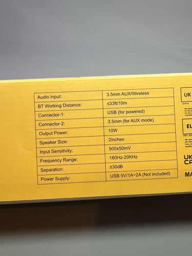 Stereo Surround Soundbar für PC Laptop kabelgebunden & Bluetooth lauter Kristall Sound RGB - Bild 14 von 24