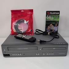 Magnavox DV225MG9 DVD VCR Combo Player VHS Recorder w/Remote  AV Cable Serviced
