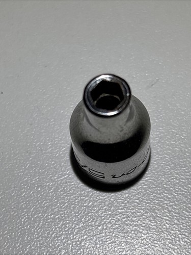 Snap-On Tools TM05 1/4" Drive 5/32" SAE Shallow 6 Point Chrome Socket ๐บ๐ธ - Picture 8 of 8