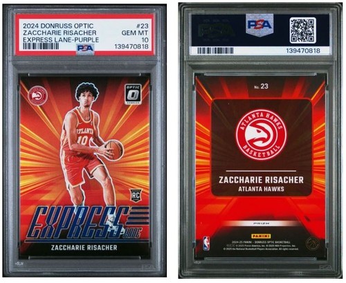 2024 Zaccharie Risacher [Purple] #23